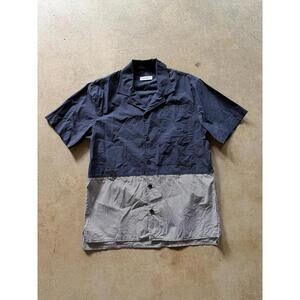 Tim Coppens Blue Stripe Button Up Shirt Sz S/M